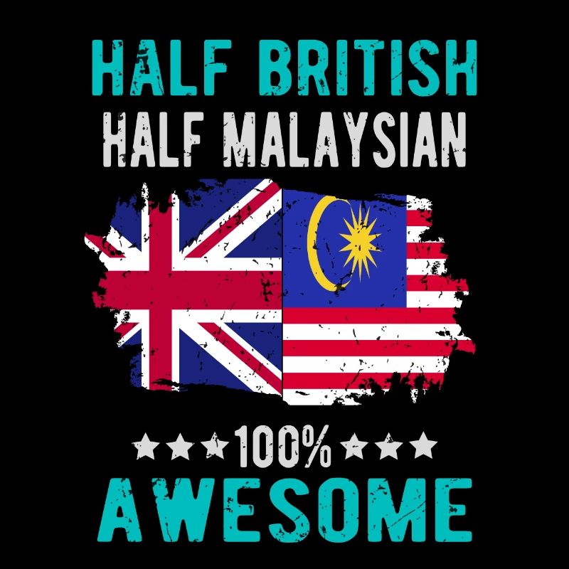 Half British Half Malaysian