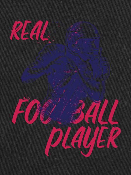 Real football player
