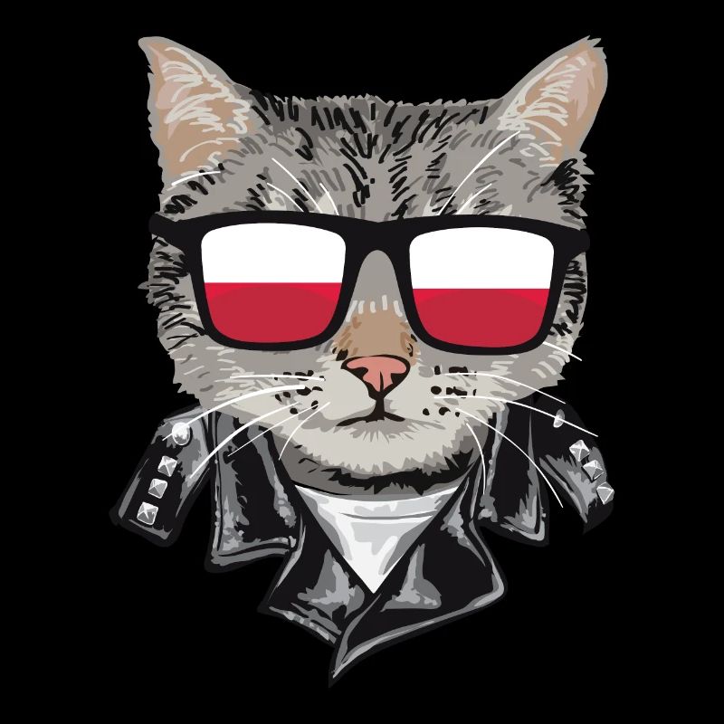 Cat Pole Flag Sunglasses