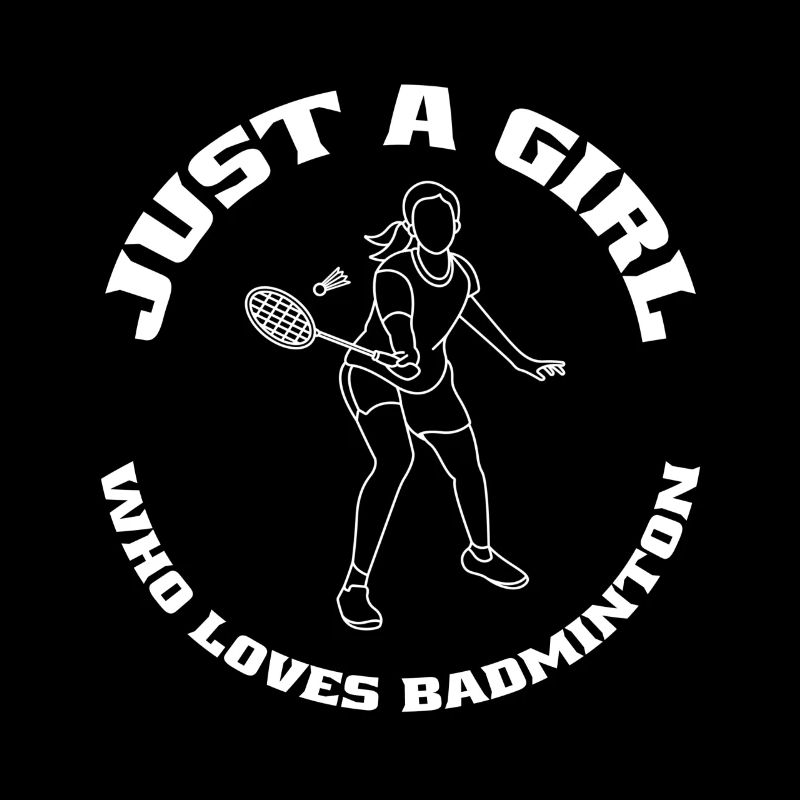 Joueuse de badminton Badminton Filles Badminton