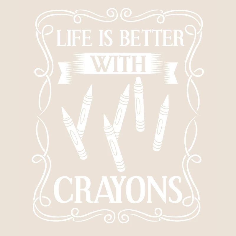 Crayon Box Colored Pencil Wax Case Wax Crayon