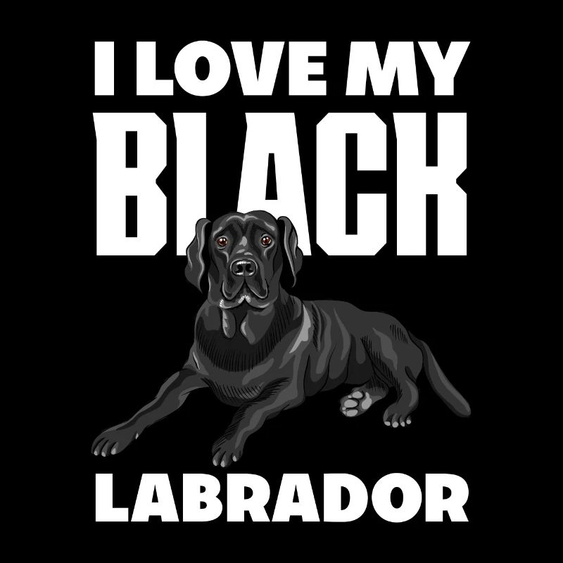 Ich Liebe Meinen Schwarzen Labrador