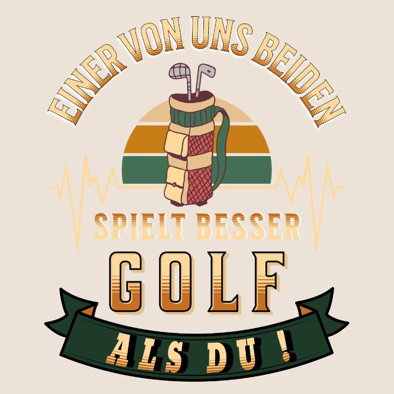 Golf Einer von uns beiden Golf