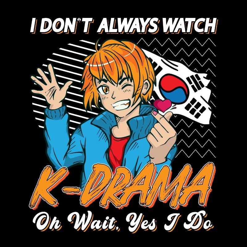 Design pop coréen pour un fan de mode K-Pop