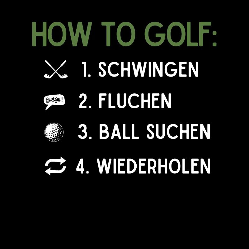 Wie Man Golf Spielt, Golfball