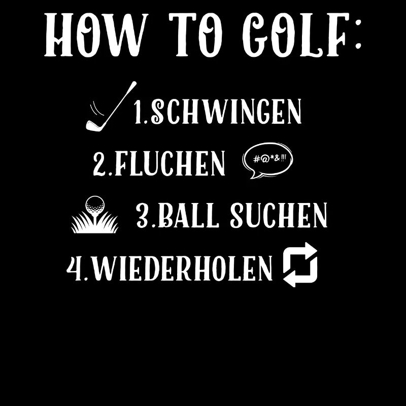 Wie Man Golf Spielt, Golfball