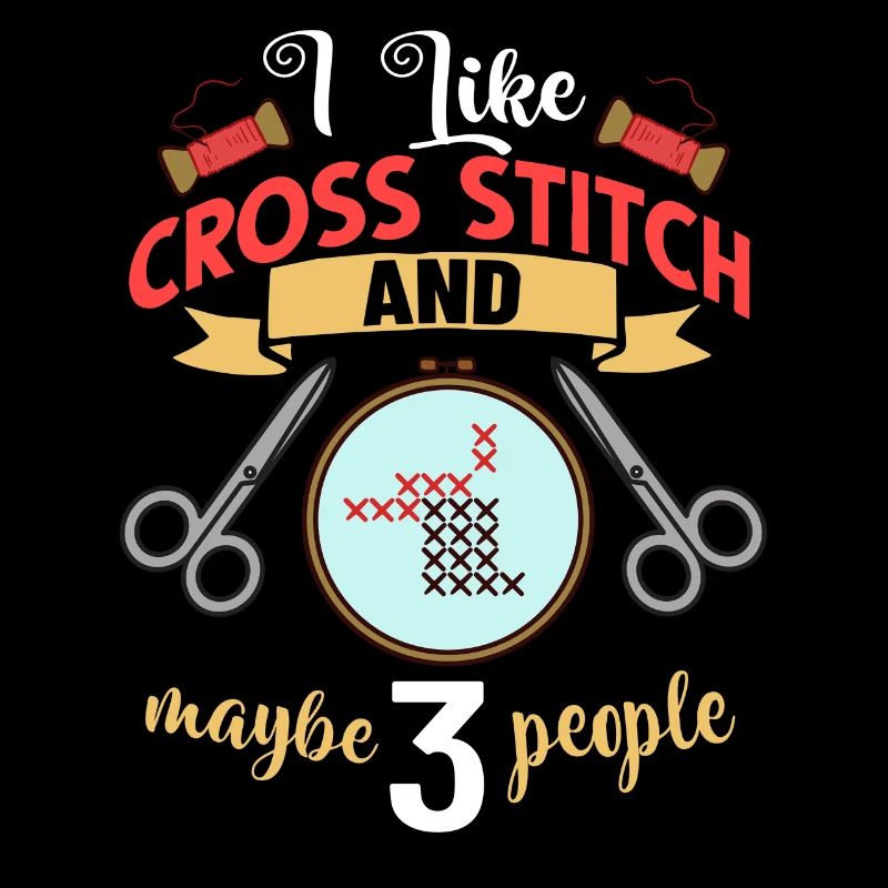 Cross Stitch Pattern Cross Stitch Needles Embroidery Weaving