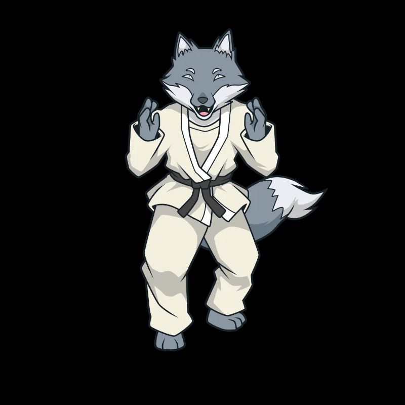 Comic Wolf makes judo