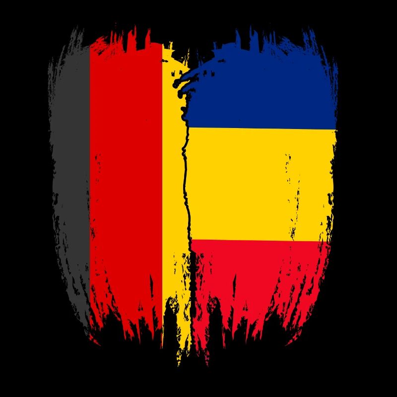 Germany Flag Romania