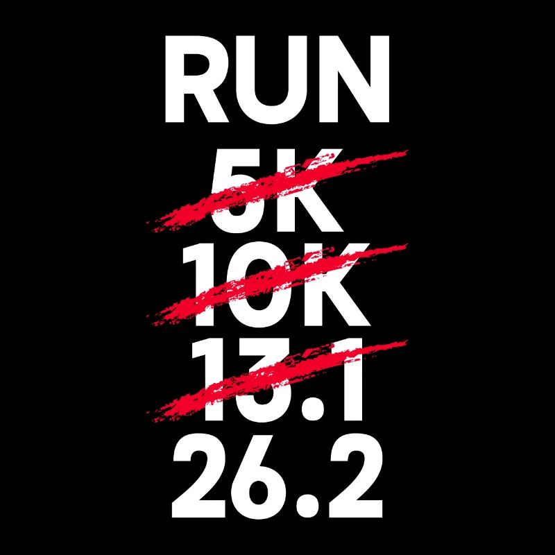 13,1 km de course à pied - coureur de semi-marathon marathonien