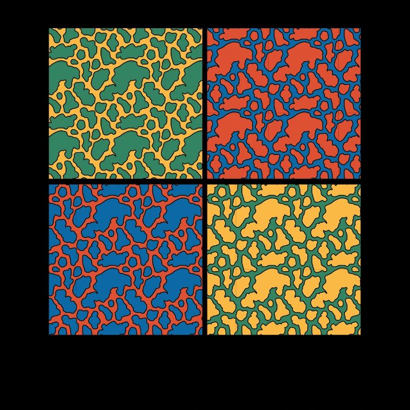 Pop Art Cow Pattern Cow Stains Gift Cow