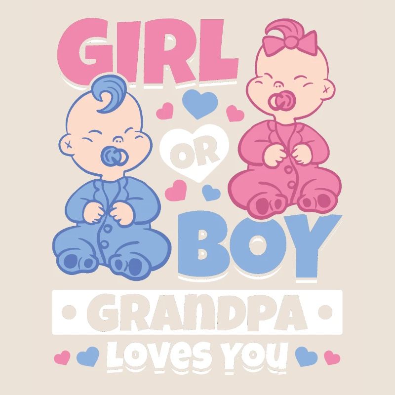 Mädchen oder Junge Opa liebt dich Schwangerschaft