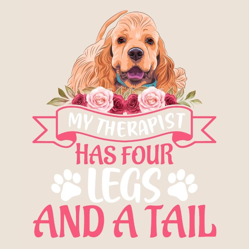 Cocker Spaniel Therapist Has Four Legs Fun