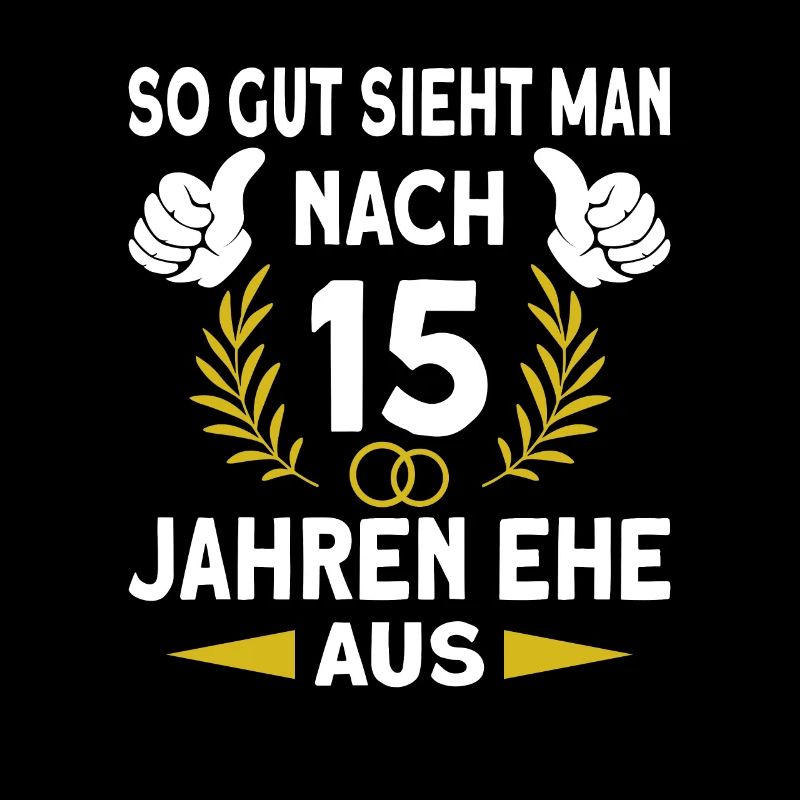 Kristallhochzeit 15 Hochzeitstag Ehemann Ehefrau