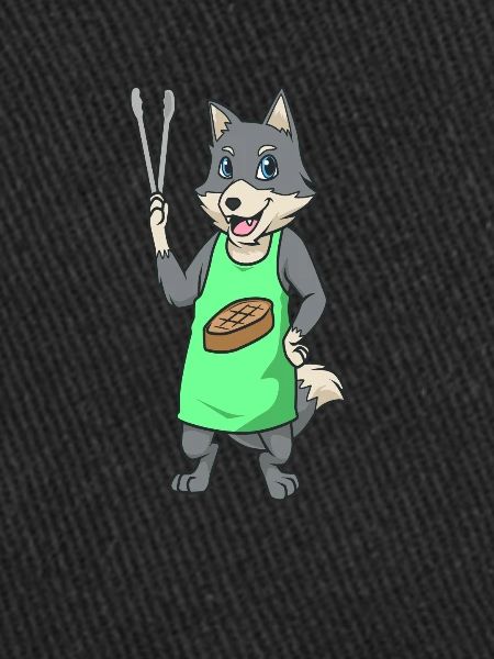 Wolf is grill master