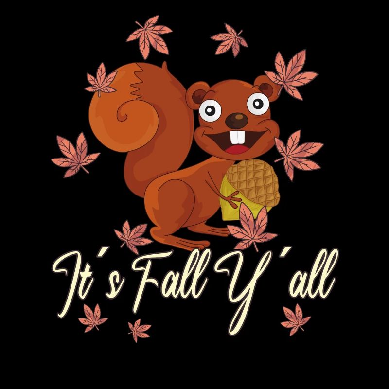 Liebe Eichhörnchen Thanksgiving Herbst Euch Alle