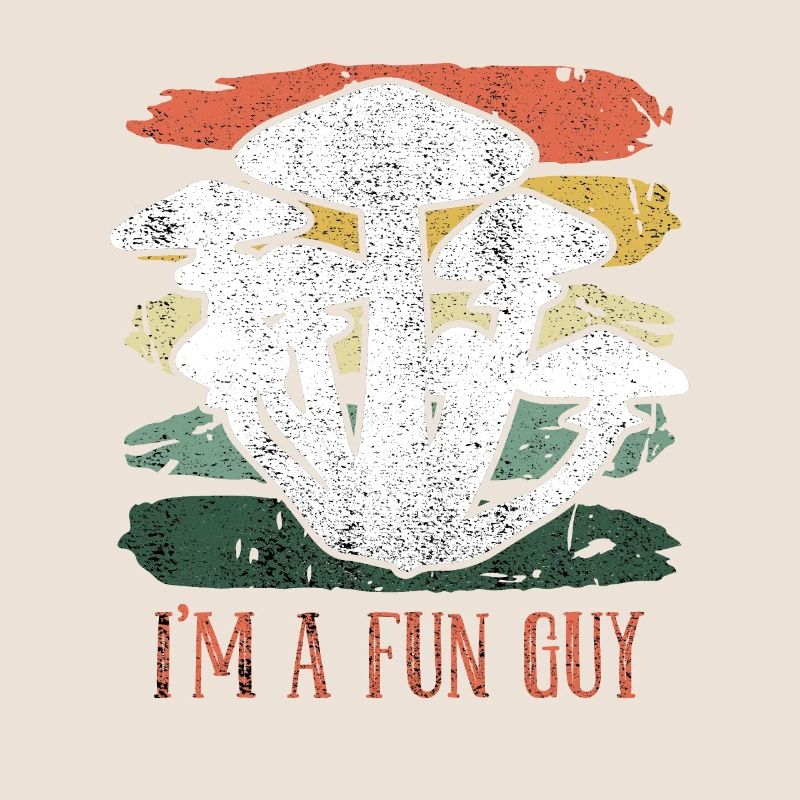 Fun Guy Cueilleur de champignons Cueilleur de champignons