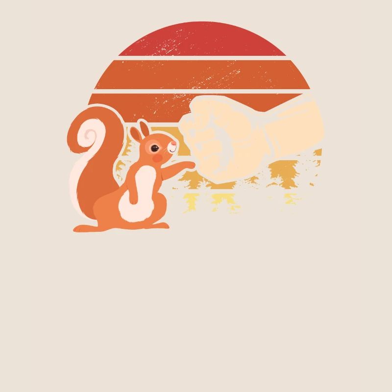 Eichhörnchen Fauststoß Eichhörnchen Liebhaber