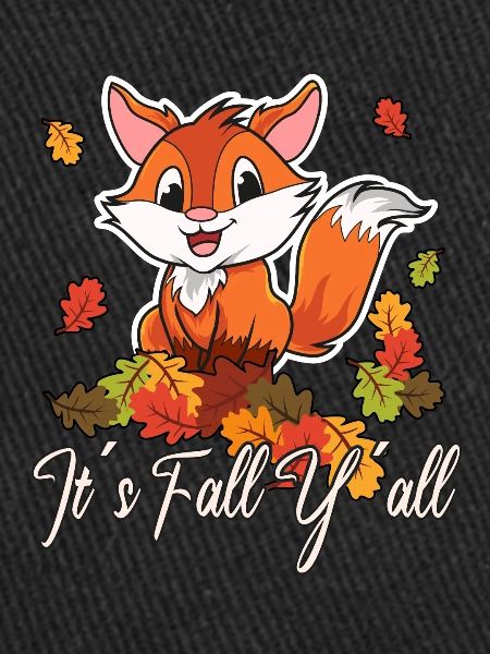 Cher renard Thanksgiving Automne