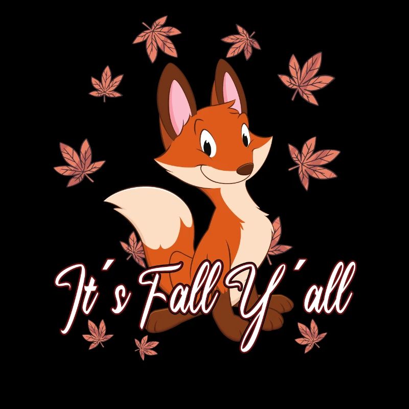 Dear Fox Thanksgiving Autumn