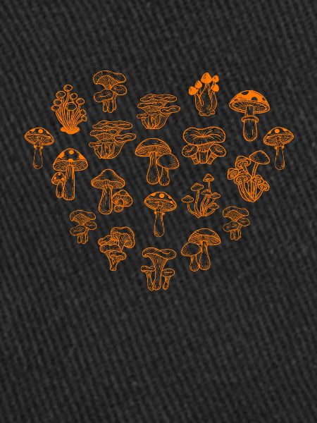 Mushroom Heart Mushroom Picker