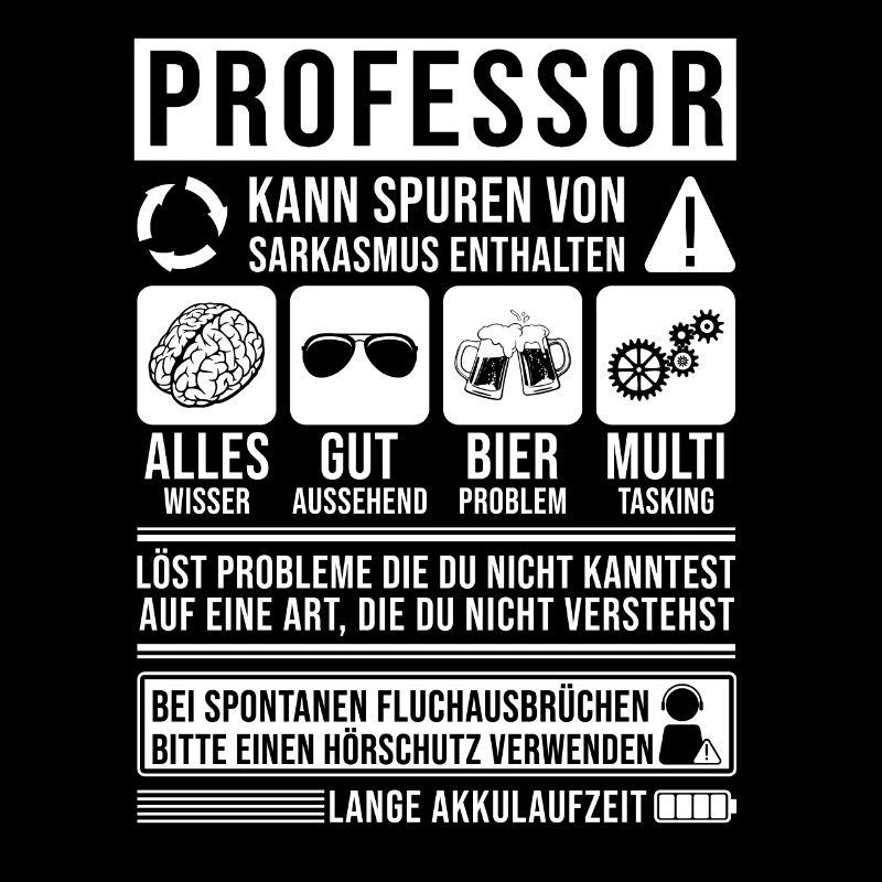 Professor Spruch lustig