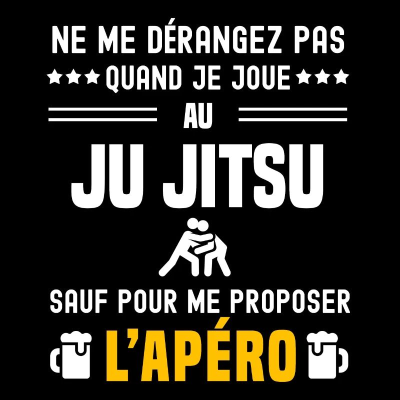 ju jitsu ne dérangez pas sauf apéro