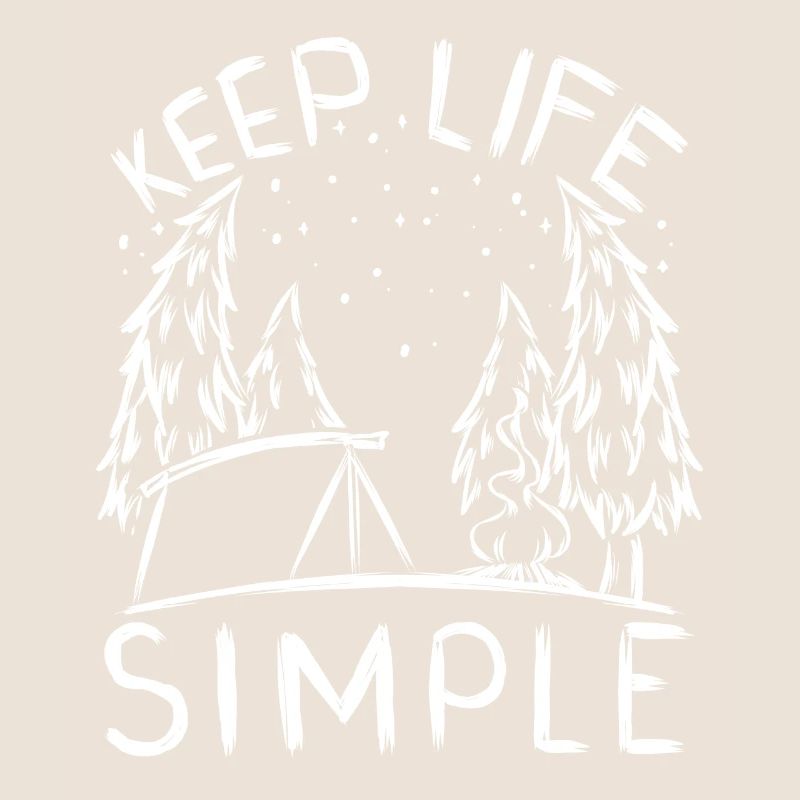 Camper Campsite Camp Keep Life Simple Camping