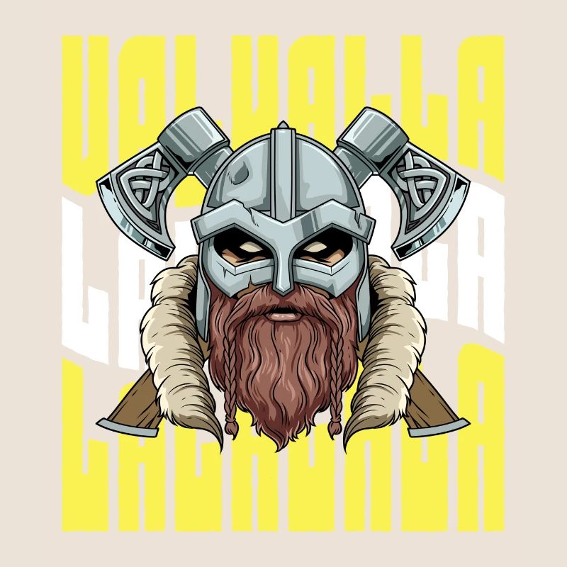 Retro Walhalla Wikinger-Krieger