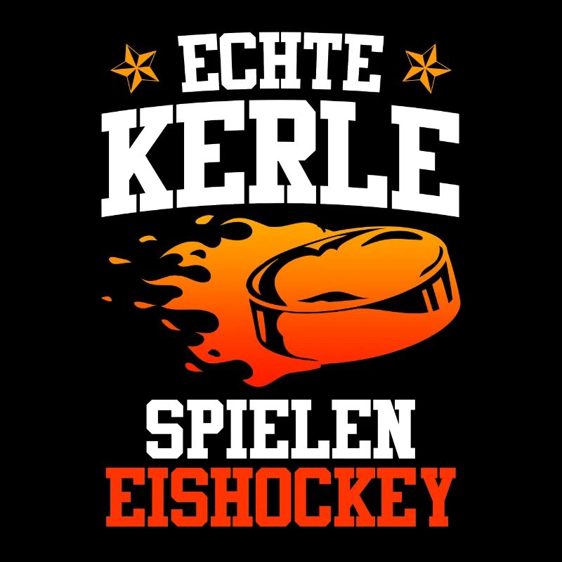 Echte Kerle spielen Eishockey