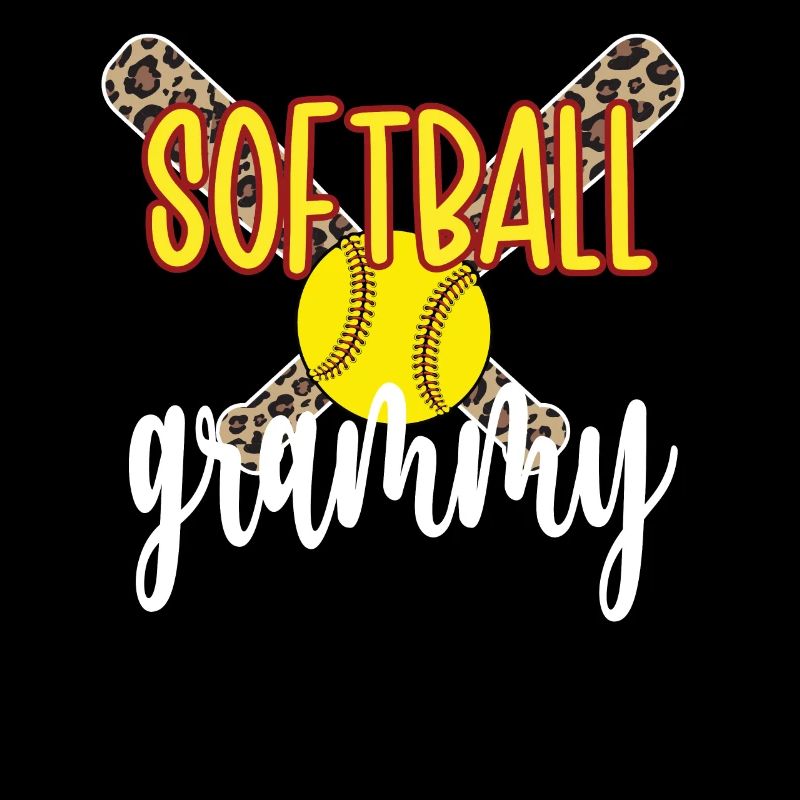 Grammy Oma Eines Softballspieler Softball Grammy