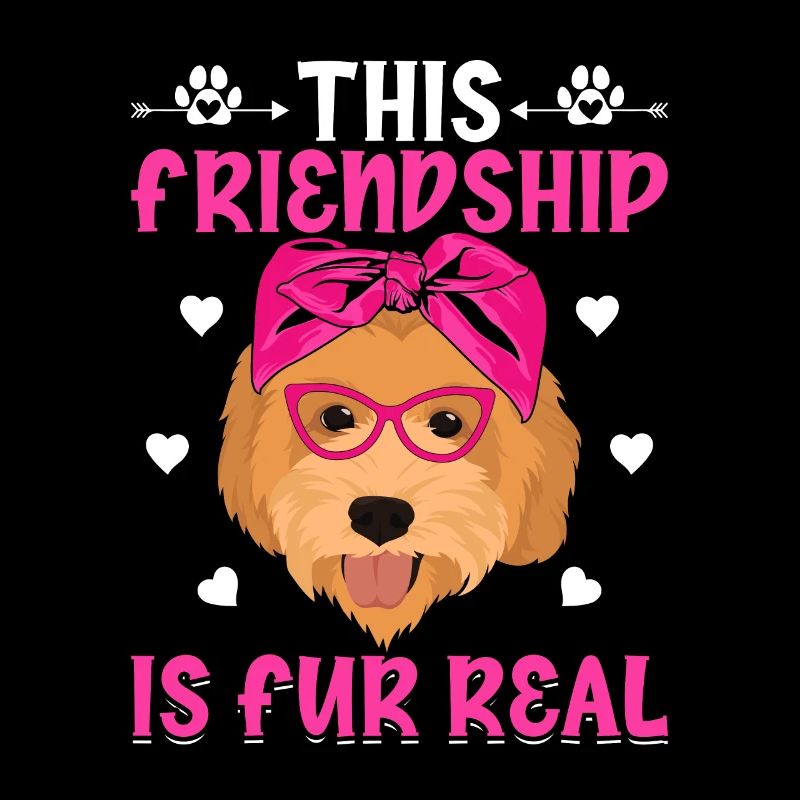 Goldendoodle Freundschaft Ist Fell Echt Lustig