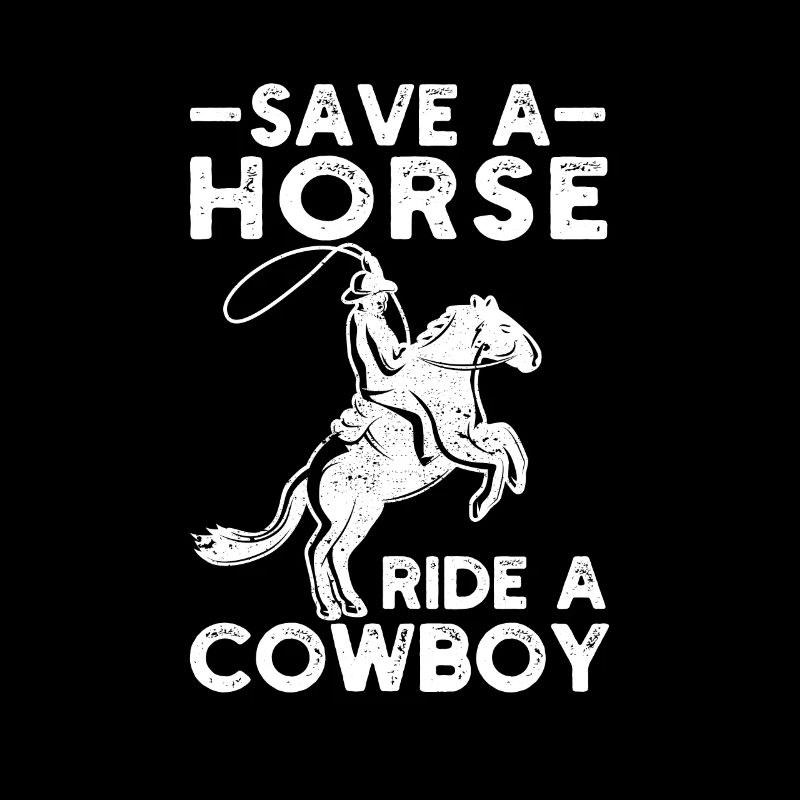 Drôle d’équitation Cavalier en toute sécurité un cheval