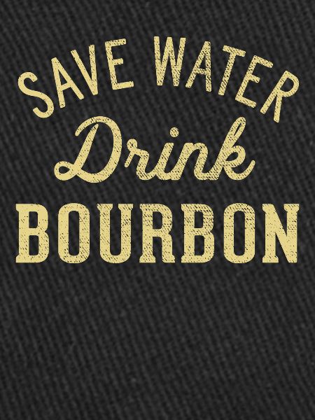 Stocker l’eau, boire du bourbon