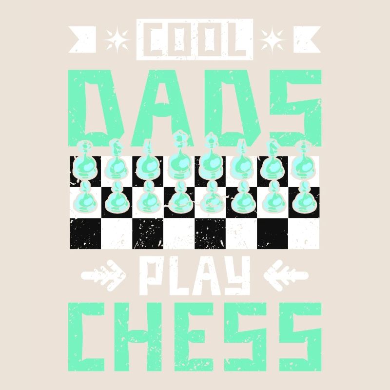 cool dads play chess