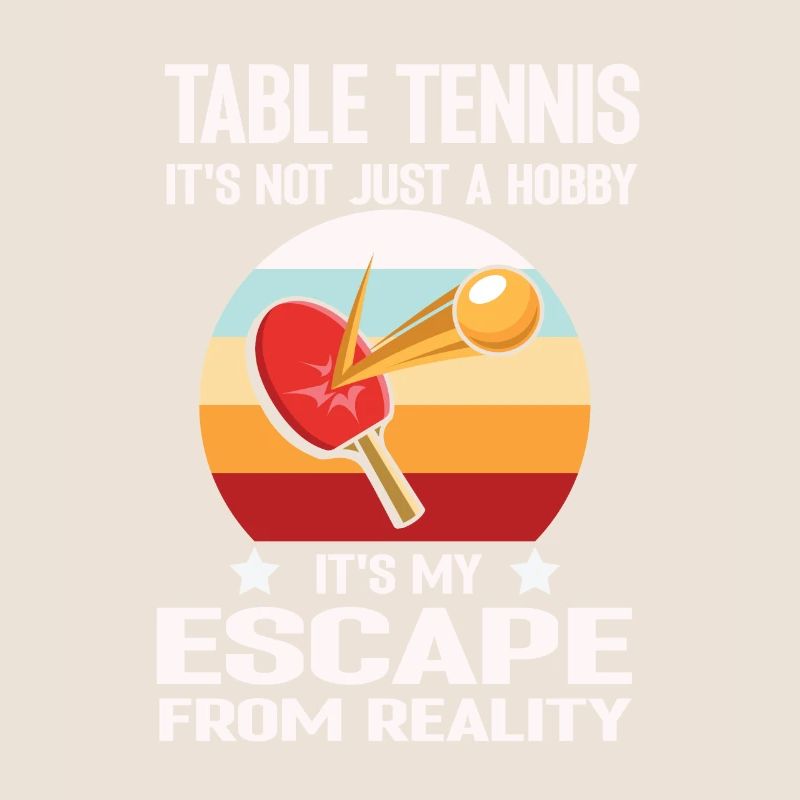 Tennis de table ce n’est pas seulement un passe-temps c’est mon escape