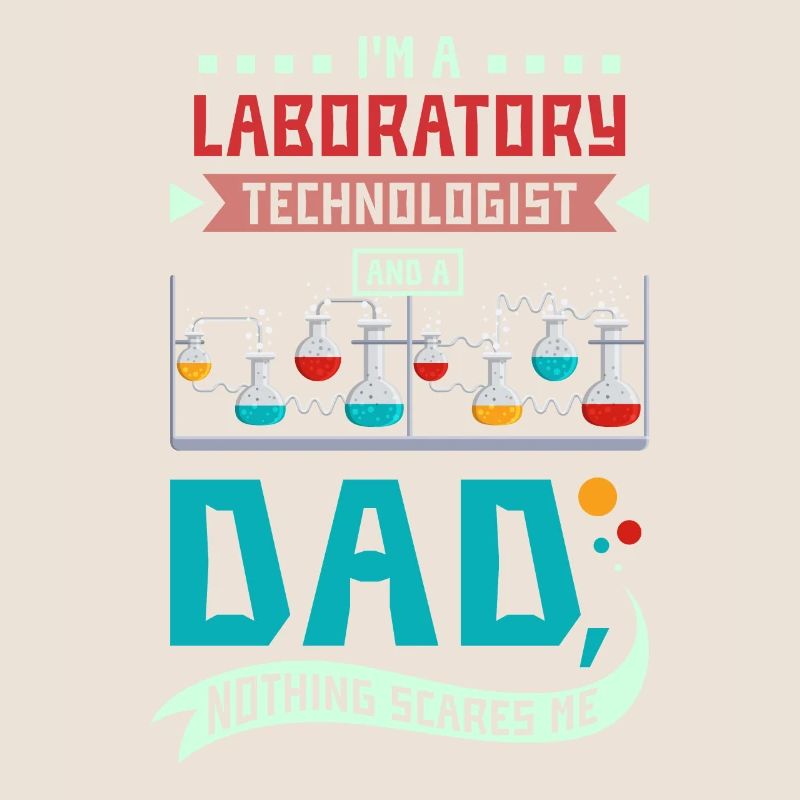 Laboratory technologist and a dad