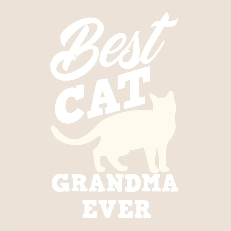 Chat Chats Grand-mère