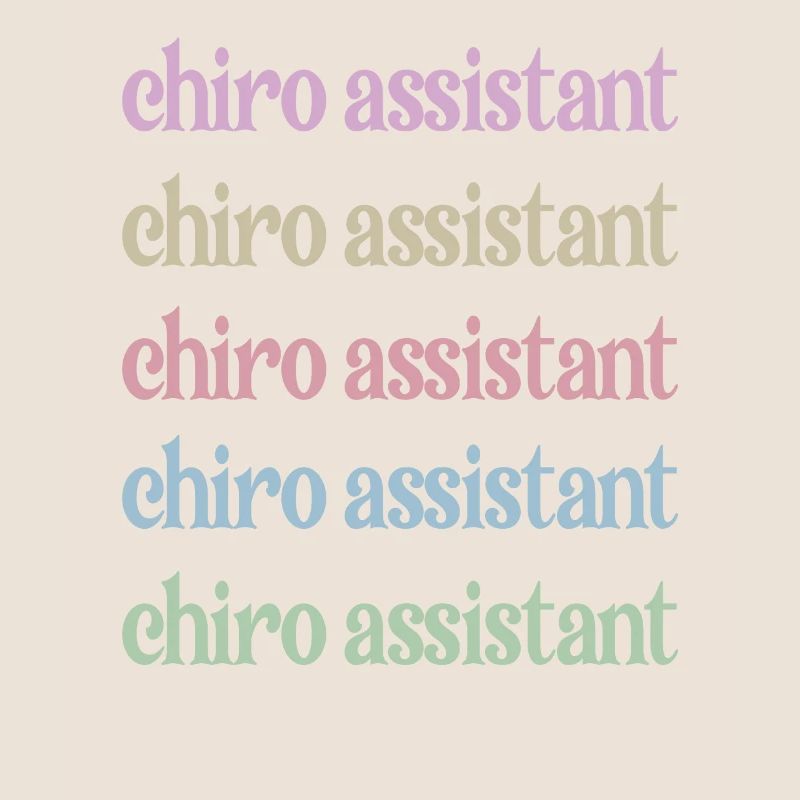 Chiropractic Assistant Chiropractic Assistant