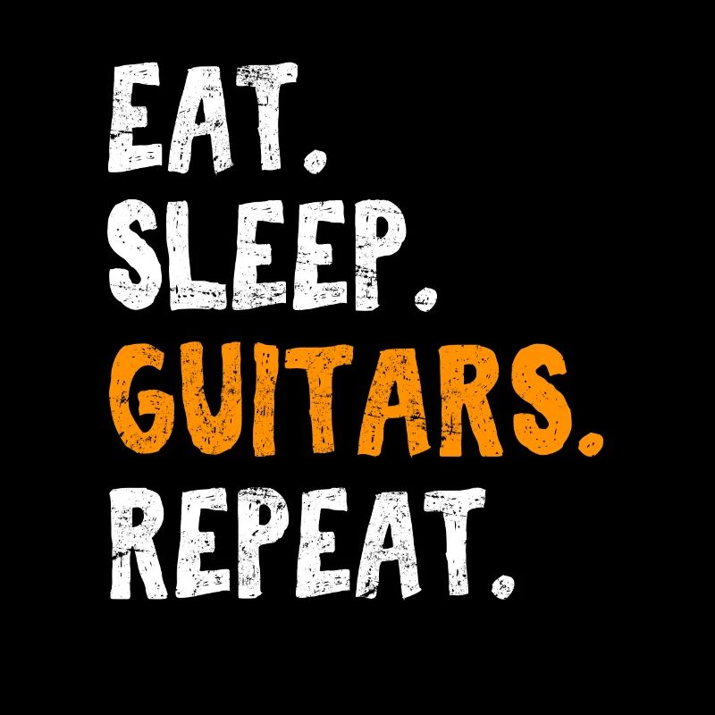 Eat Sleep Guitars Funny Guitar Player Guitar Lover
