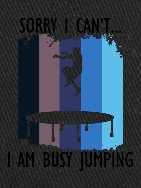 Trampoline de saut Trampoliniste