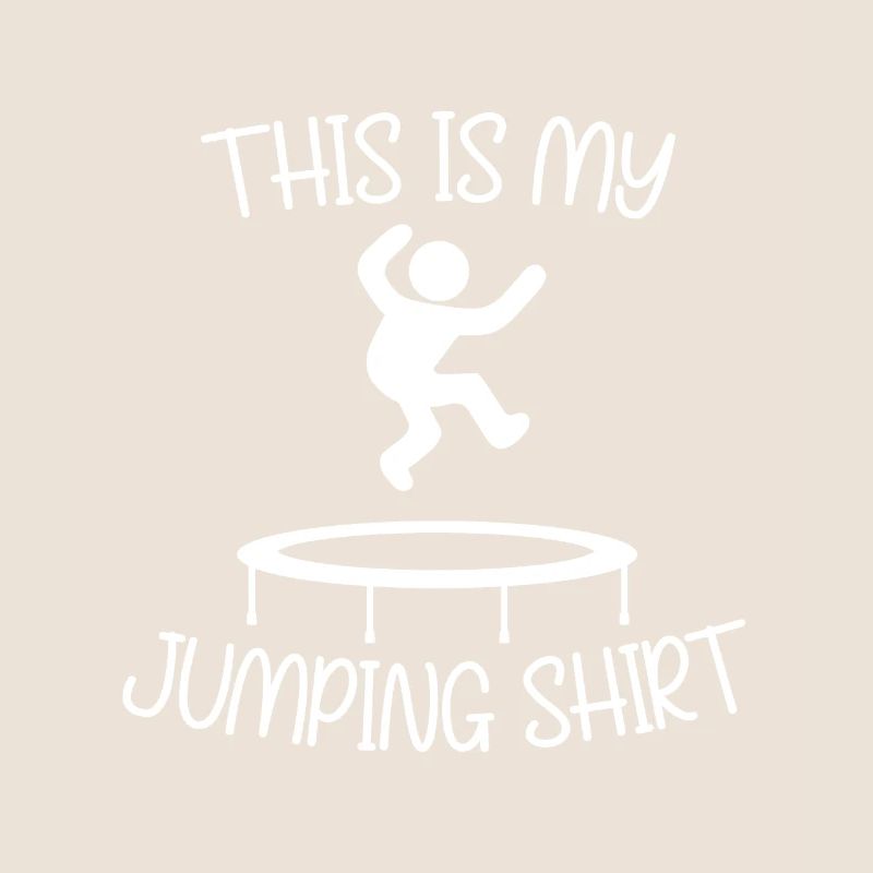 Ironic Saying Trampoline Jumping Trampolinist