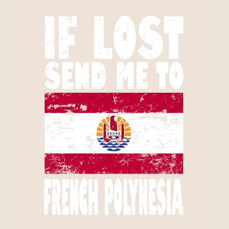 French Polynesia Flag Saying