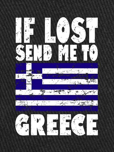 Greece Flag Saying