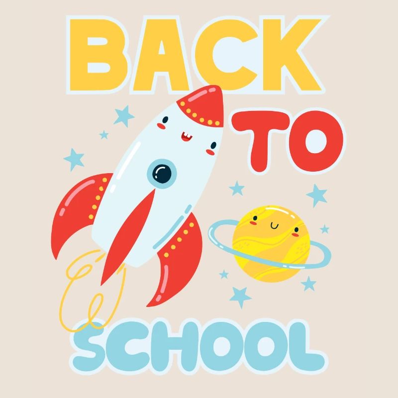 Fusée pour l’introduction à l’école Inscription à l’école Retour à l’école