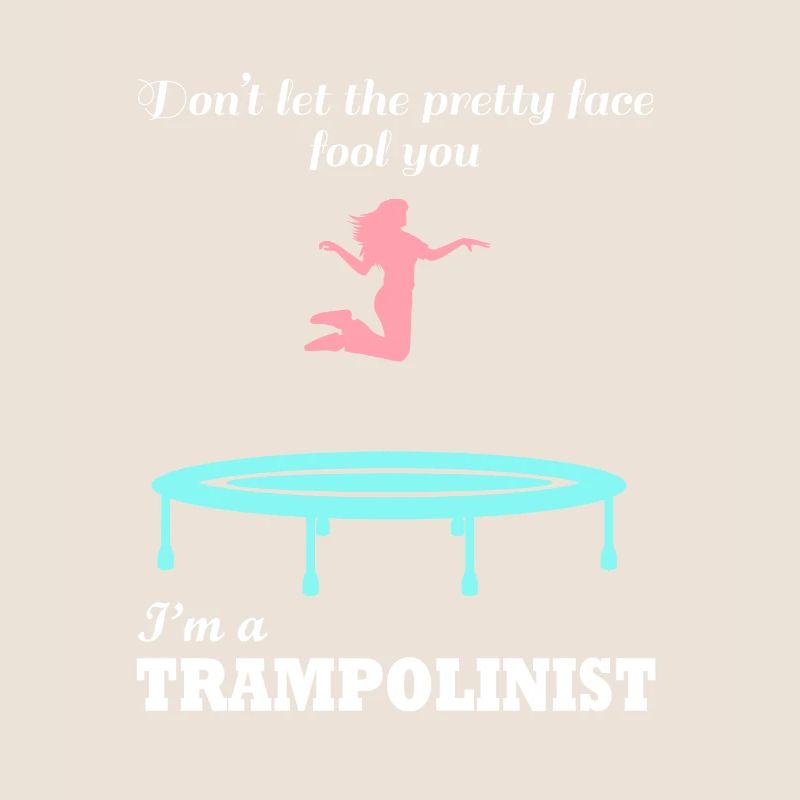 Citation ironique pour un pull de trampoline Hobby