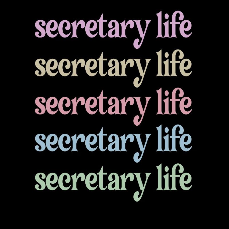Best Secretary Appreciation Office Worker