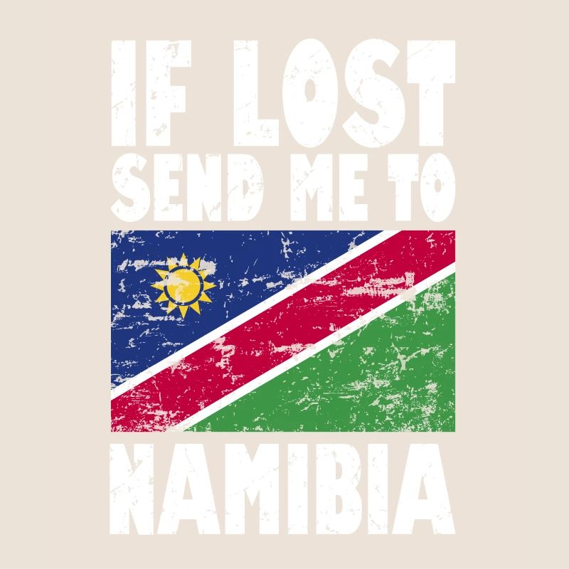 Namibia Flagge Spruch