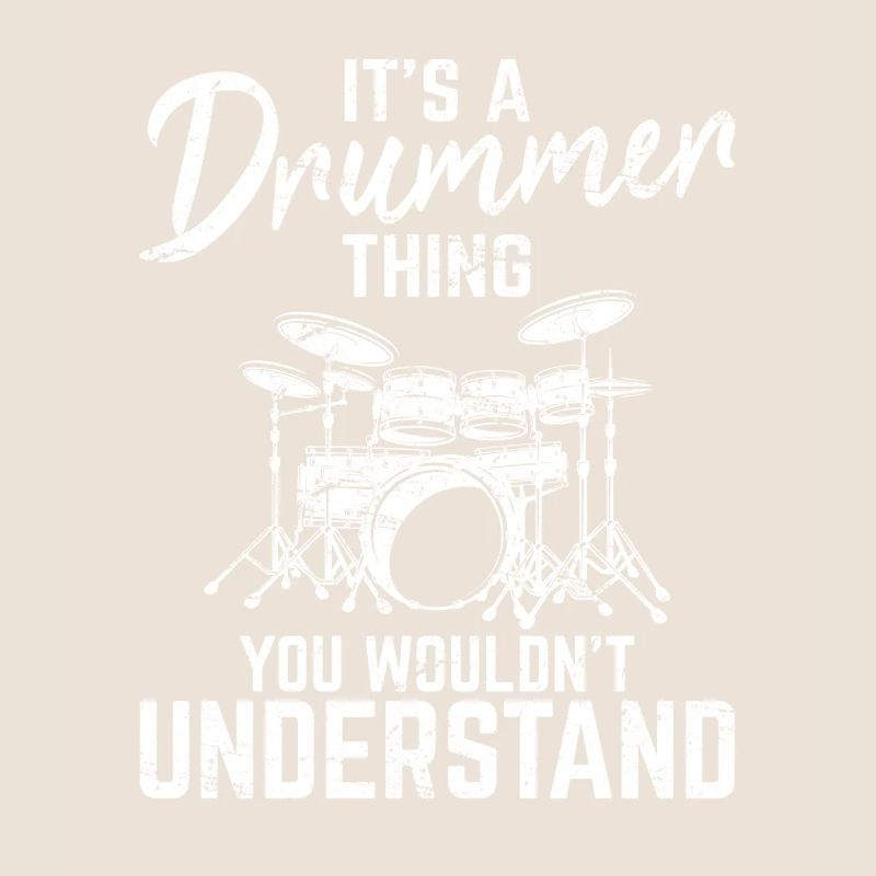 C’est un truc de batteur Drôle De batteur De percussions