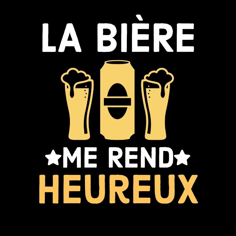 La bière me rend heureux 1